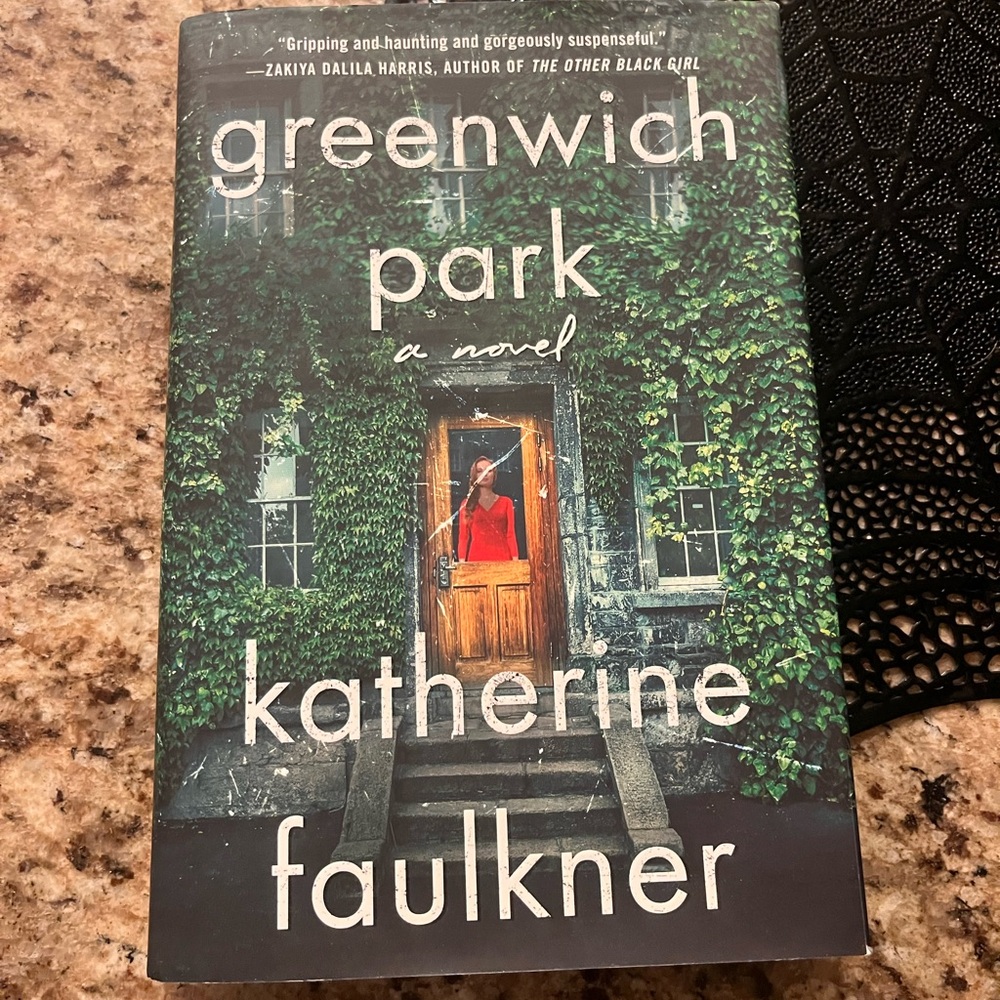 Greenwich Park by Katherine Faulkner Hardcover Novel Book